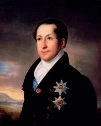 Ritratto del principe Sergej Golitsyn (1774-1859), post 1828
